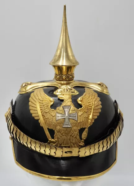 Prussian Reserve Dragoon Officer Pickelhaube Visuel 1 principal